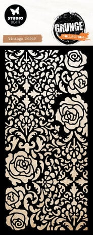 Sabluuna 10x15 cm - Studio Light Vintage Roses Grunge Mask
