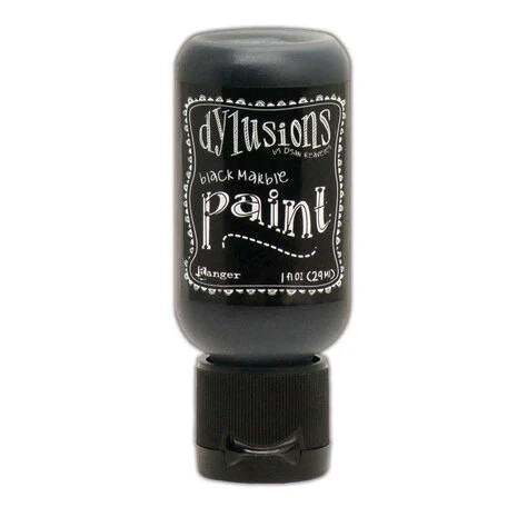 Tuunausmaali musta, Ranger Dyan Reaveley Dylusions Paints Black Marble 29 ml