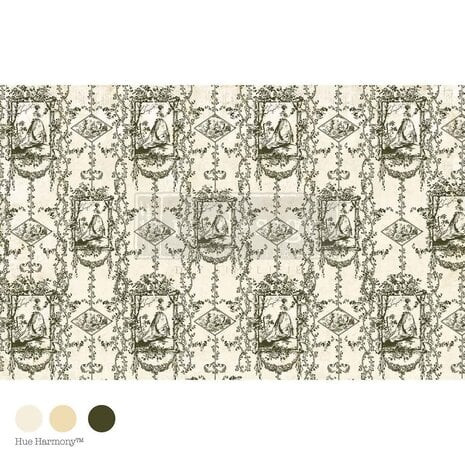 Kuitupaperi 49x76 cm - Re-Design Decoupage Decor Tissue Paper Kacha Chasing Petals