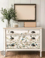 Siirtokuva 60x88 cm - Re-Design with Prima Blue Vine Decor Transfers