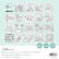 Värityskirja 20x20 cm, Creative Craftlab Friendz Cozy & Cute Coloring Book Friendz Party