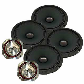 Audiosystem SPL66 Erillissarja, tuplamideillä