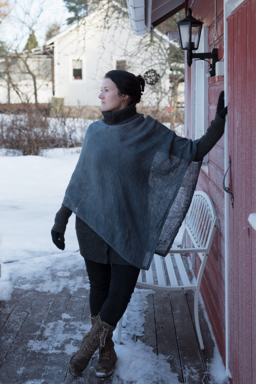 Pellavaponcho Tähtimö, kaikki värit