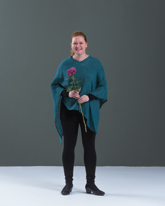 Pellavaponcho Tähtimö, kaikki värit