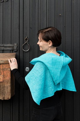 Hupullinen hartiahuivi Dahlia