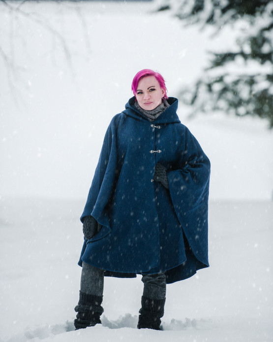 Hupullinen viitta Vilukko