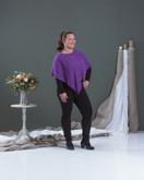 Pellavaponcho Tähtimö, lyhyt