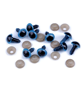 TURVASILMÄ: VÄRILLINEN 10MM 1KPL