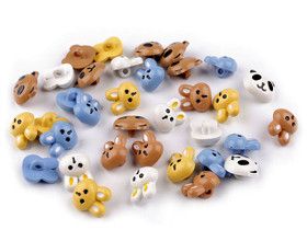 KANNALLINEN NAPPI: PUPUJUSSI 15X17MM