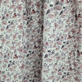 DOUBLE GAUZE DUSTY FLOWERS