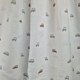 DOUBLE GAUZE LOVELY CARS