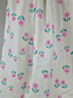 JOUSTOCOLLEGE SIMPLE FLOWERS - VALKOINEN