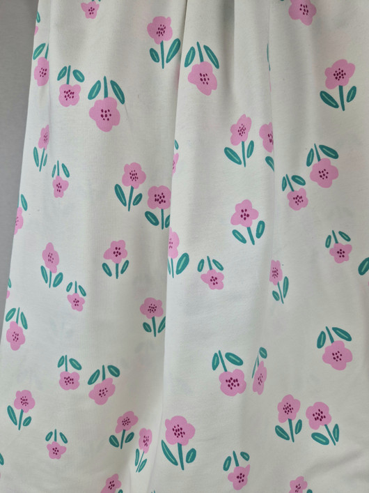 JOUSTOCOLLEGE SIMPLE FLOWERS - VALKOINEN