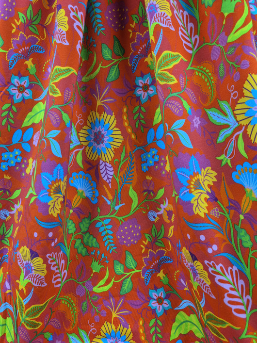 COLOURFUL FLOWERS - PUNAINEN