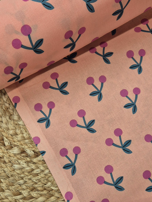 PÄÄLLYSTETTY PUUVILLA CHERRIES - PERSIKKA