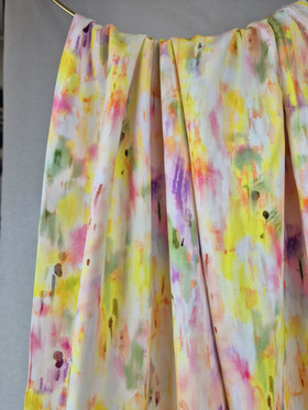 KUDOTTU VISKOOSI - WATERCOLOUR YELLOW