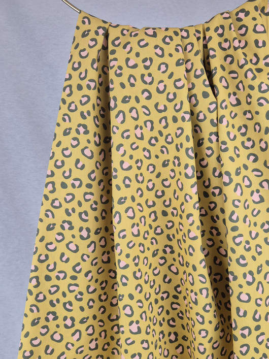 PUUVILLAKANGAS PANTHER DOTS - OKRA