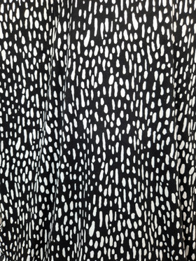 VISKOOSITRIKOO - RAINY DOTS MUSTA