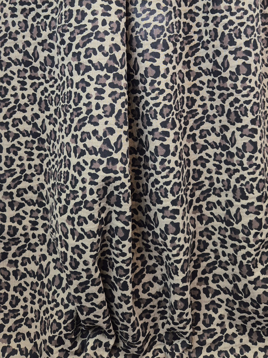 DOUBLE GAUZE PANTHER - BEIGE