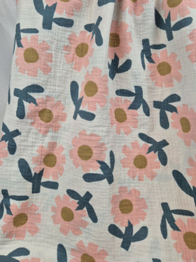 DOUBLE GAUZE SUMMER - PEACH