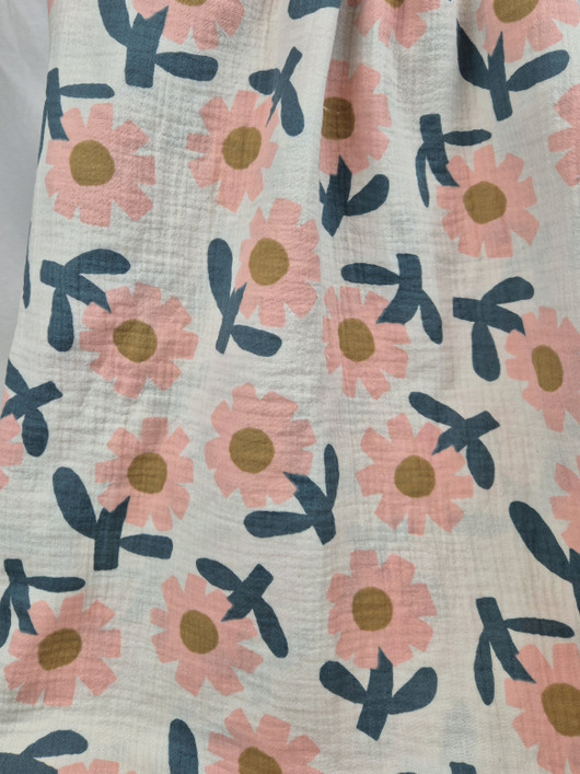 DOUBLE GAUZE SUMMER - PEACH