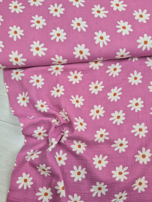 DOUBLE GAUZE DAISIES