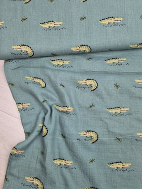 DOUBLE GAUZE CROCO
