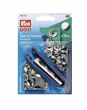 PRYM URHEILU JA CAMPING NEPPARI 15MM