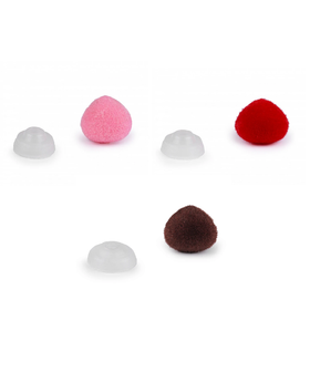 TURVANENÄ: SAMETTIPINTAINEN 11X14MM 1KPL