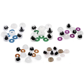 TURVASILMÄ - GLITTER 20MM 1KPL