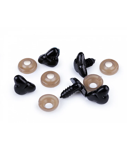 TURVANENÄ: MUSTA 11X17MM 1KPL