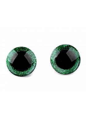 TURVASILMÄ GLITTER 25MM - TUKKUPAKKAUS 10KPL