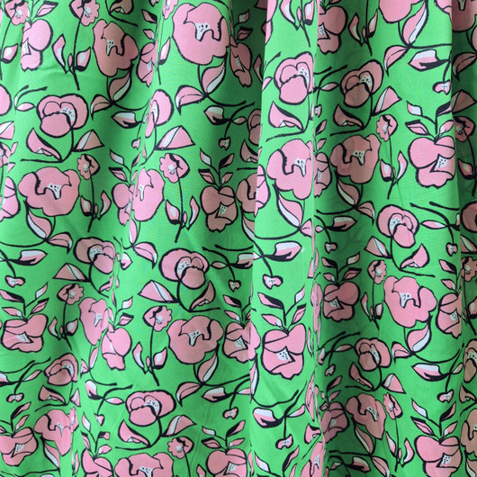 PUUVILLAKANGAS FLOWERY - VIHREÄ