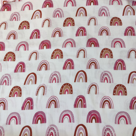 OHUT PUUVILLA - RAINBOW PINKKI