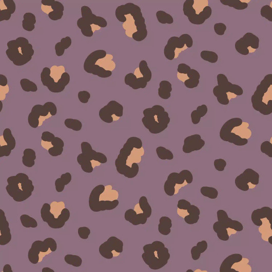 JOUSTOCOLLEGE LEOPARD MAUVE