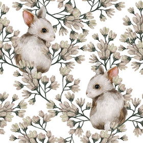 DIGITRIKOO LITTLE BUNNIES WHITE