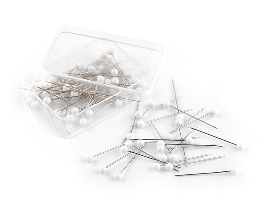 NUPPINEULAT 31MM - VALKOISET PYÖREÄT MUOVINUPIT