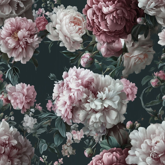DIGITRIKOO VINTAGE PEONIES
