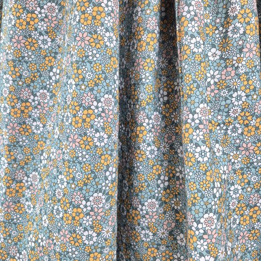 PUUVILLAKANGAS VINTAGE FLOWERS TURKOOSI