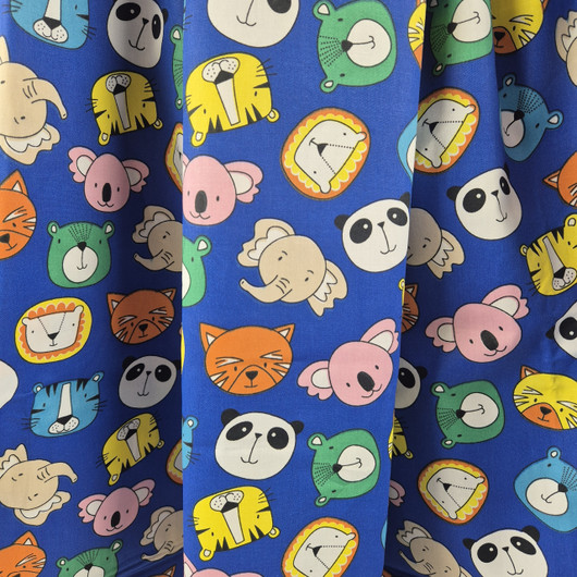 PUUVILLAKANGAS WILD ANIMALS - SININEN