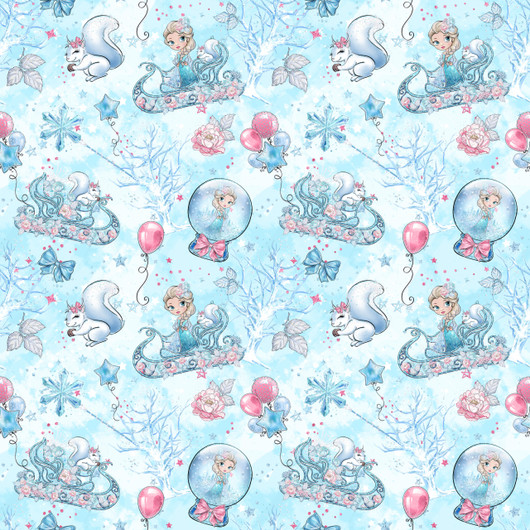 DIGITRIKOO WINTER QUEEN BLUE