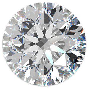 0,23 ct / 4mm / E / VS1,   pyöreä briljantti hiottu timantti Gia todistuksella