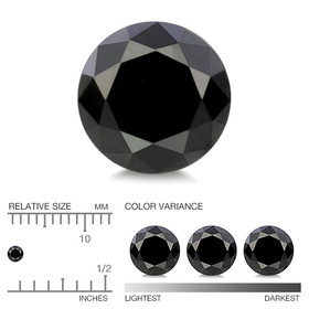 Timantti 2,4 mm / 0,05 ct  pyöreä