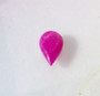 Ruby 4,7 ct pear