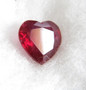 Rubiini 2,4 ct VS sydän 
