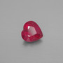 Rubiini sydän  1,4ct VS