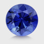 Sapphire 4,1 mm / 0,5 ct round with certificate
