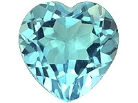 Topaz 6 mm / 0,7 ct heart