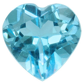 Topaz 0,5 ct heart