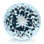 Topaasi 10,7mm / 5,4 ct sky blue pyöreä kuvallisella aitoustodistuksella